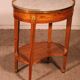 Louis XVI Rosewood Side Table With Writing Desk