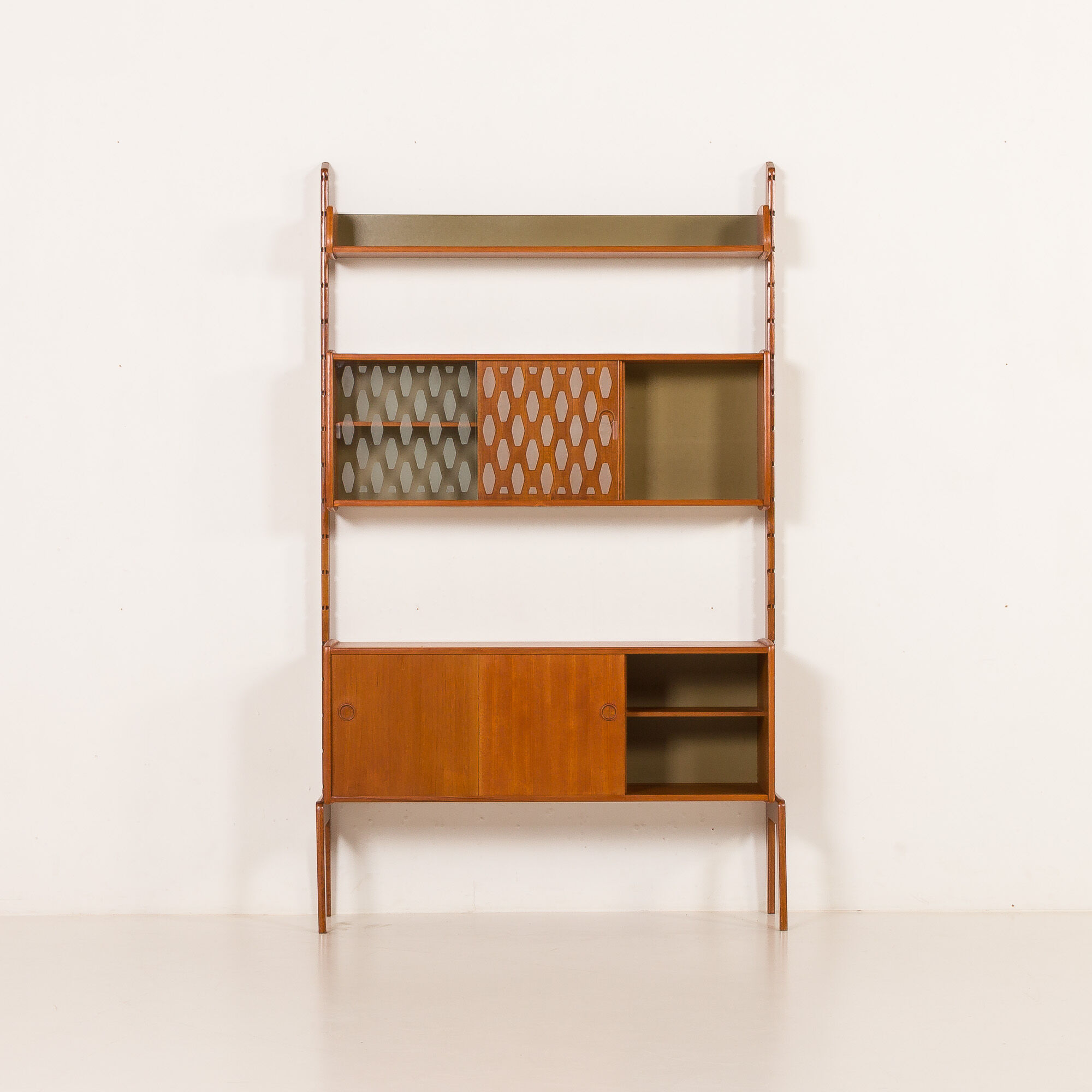 Ergo free standing wall unit by John Texmon, Norway, 1960s