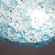 Amazing Murano ceiling light blu rubino flower by Seguso for Venini, Italy