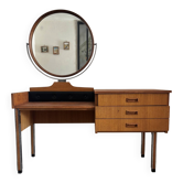 Vintage Scandinavian teak hairdresser, 1960s