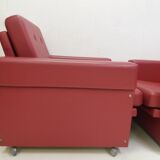 1970 Pair of Brussels style armchairs, Czechoslovakia