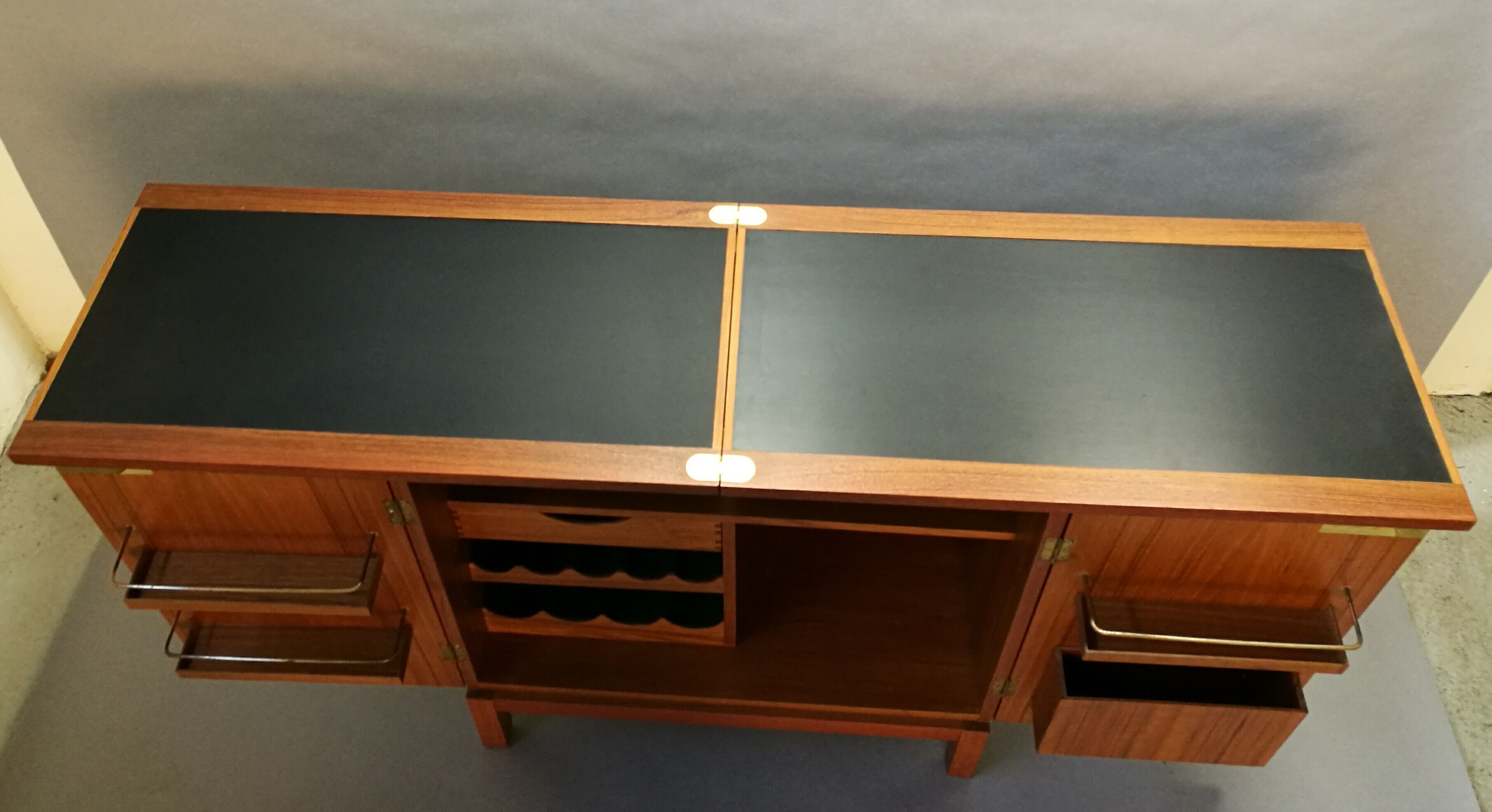 Bar cabinet teak by Torbjörn Afdal for  Brusksbo 1960s