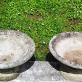 Diabolo sink in reconstituted stone - mid. 20th century