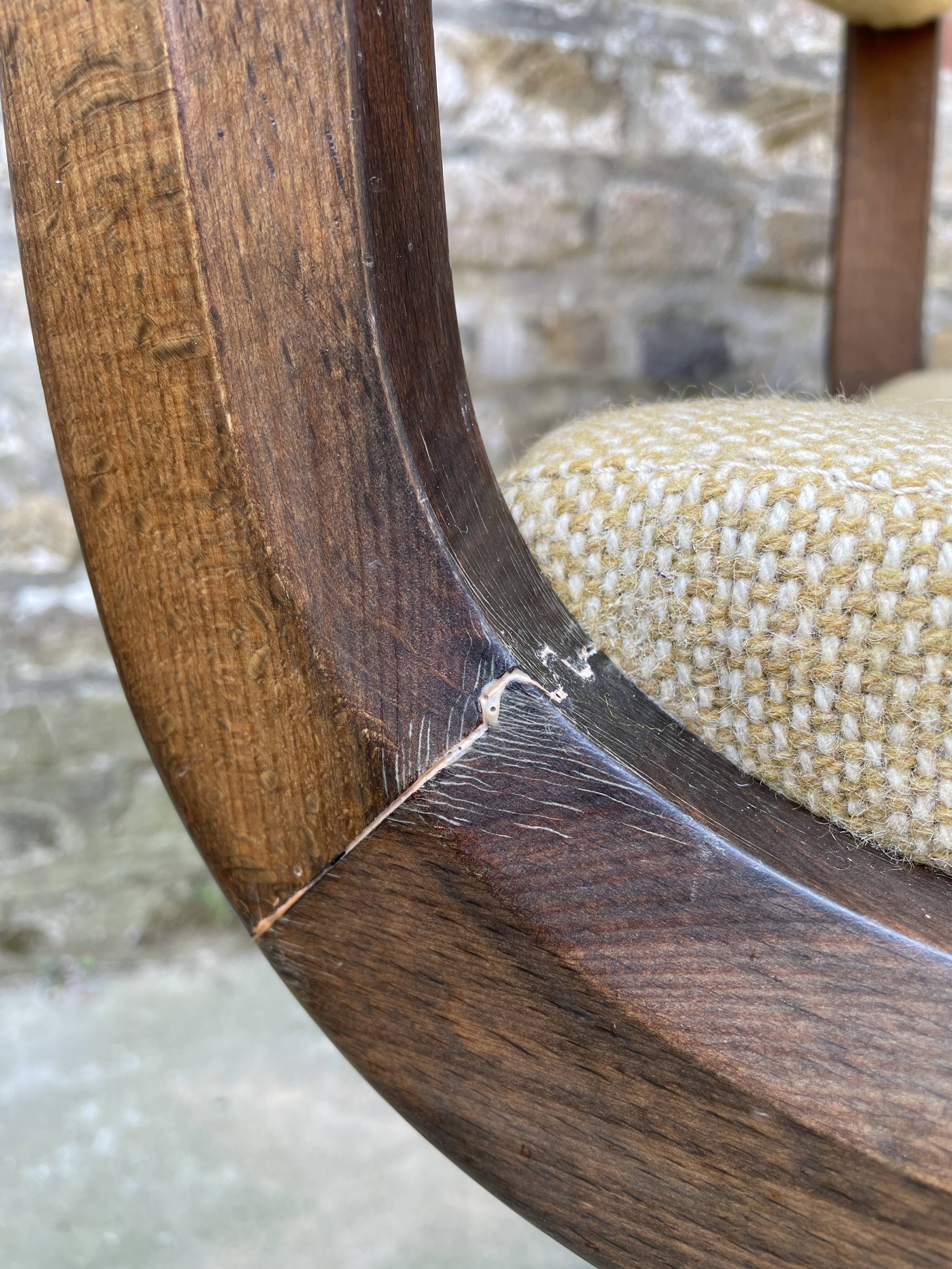 Scandinavian style swivel office chair