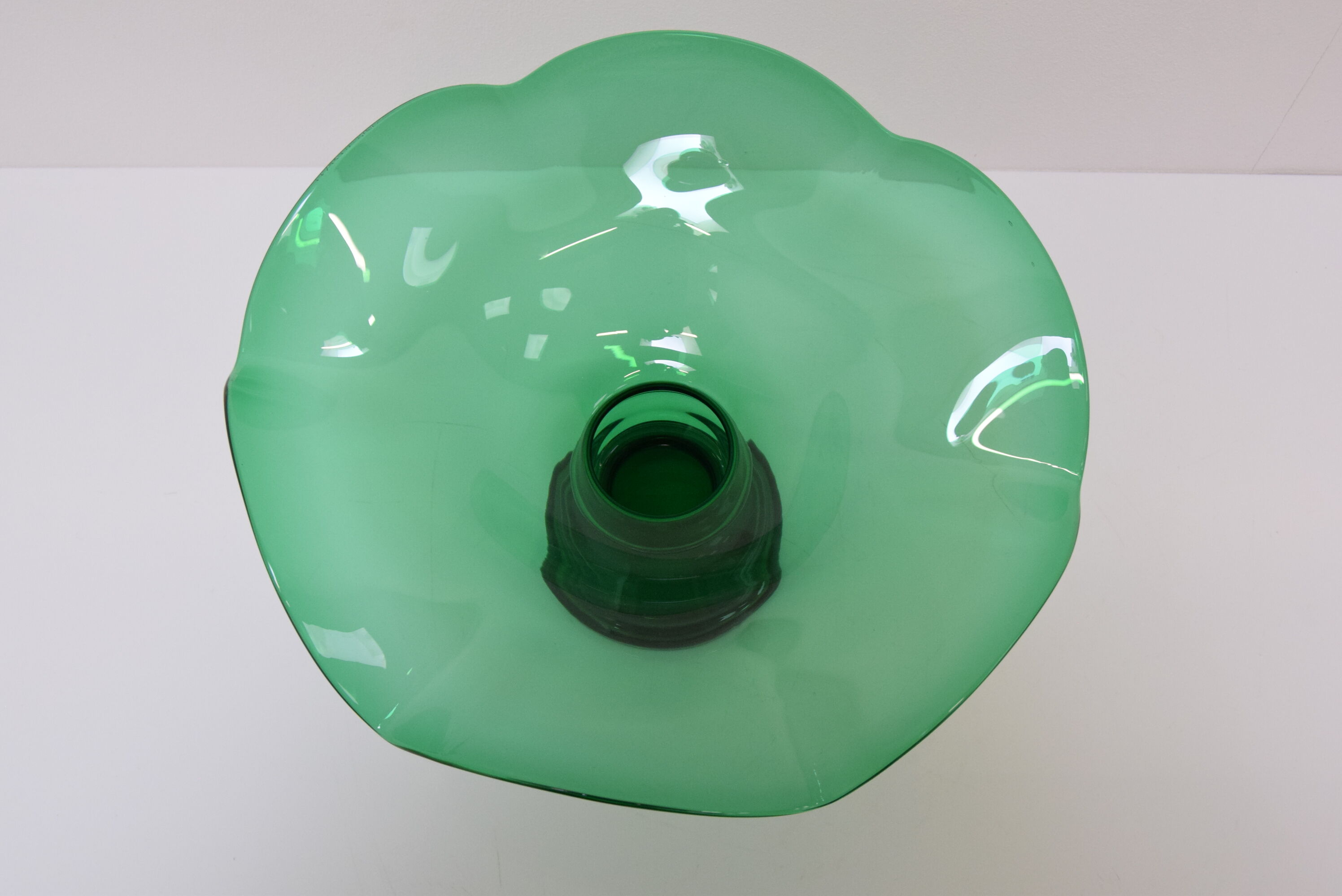 Pair of Art Glass Bowls,by Glasswork Novy Bor,1930's