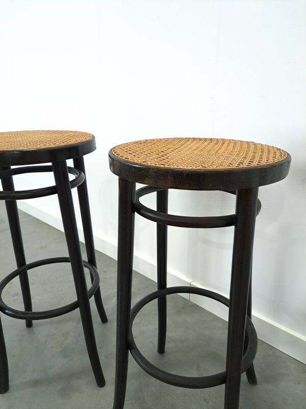 Set jaren 50 maisons barkrukken avec sangle pour Frankrijk vintage