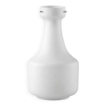 White opaline lampshade from the 1960s