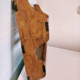 Vintage wooden wall shelf