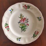 5 assiettes à cake "Réverbère fin" KG Lunéville