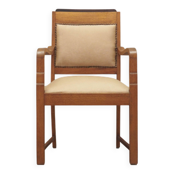 Oak armchair, Art Déco, 1950s, production: Denmark