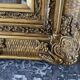 Gilded resin mirror Louis XV H47 X L42 style