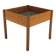 Scandinavian teak and metal planter, Sweden, 1960