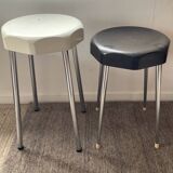 Pair of backelite stools from the 50s