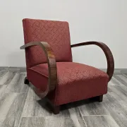 Art Deco Lounge Chair by Jindrich Halabala