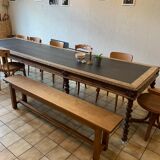 Banc de ferme en chêne