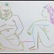 Lithograph by Pablo Picasso, Drawings of Vallauris, plate XIV, 1954
