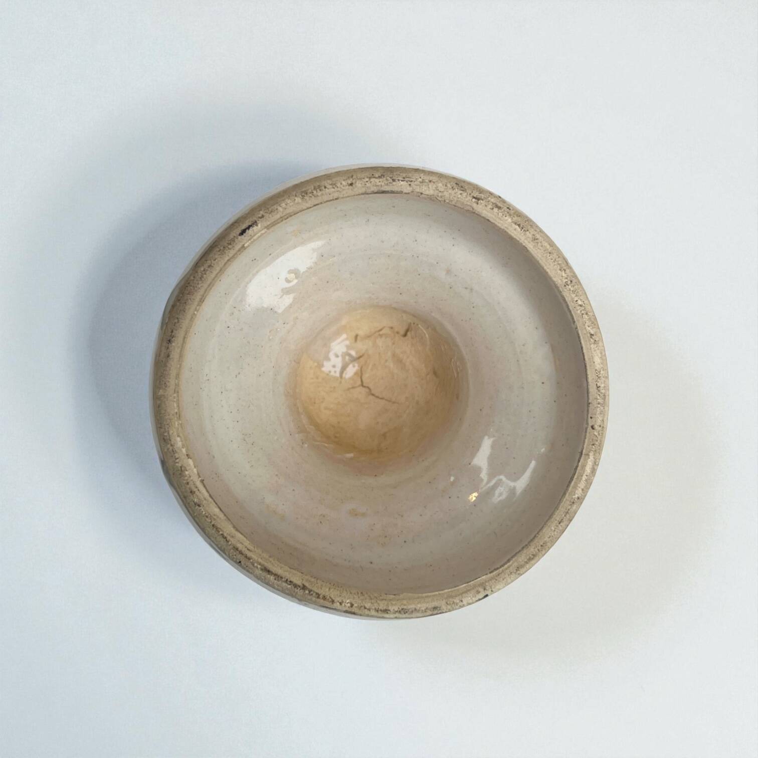 Vintage hand-painted Mediterranean ceramic vase - Berber vase