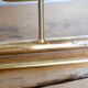 Patère en métal doré des années 50