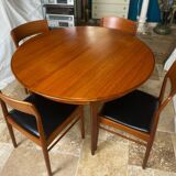 Danish table and 4 chairs