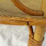 rattan bottle holder bar