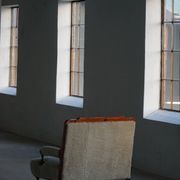 Danish two-seater canapé from the early 20th century in merino wool and wood, 1930s.