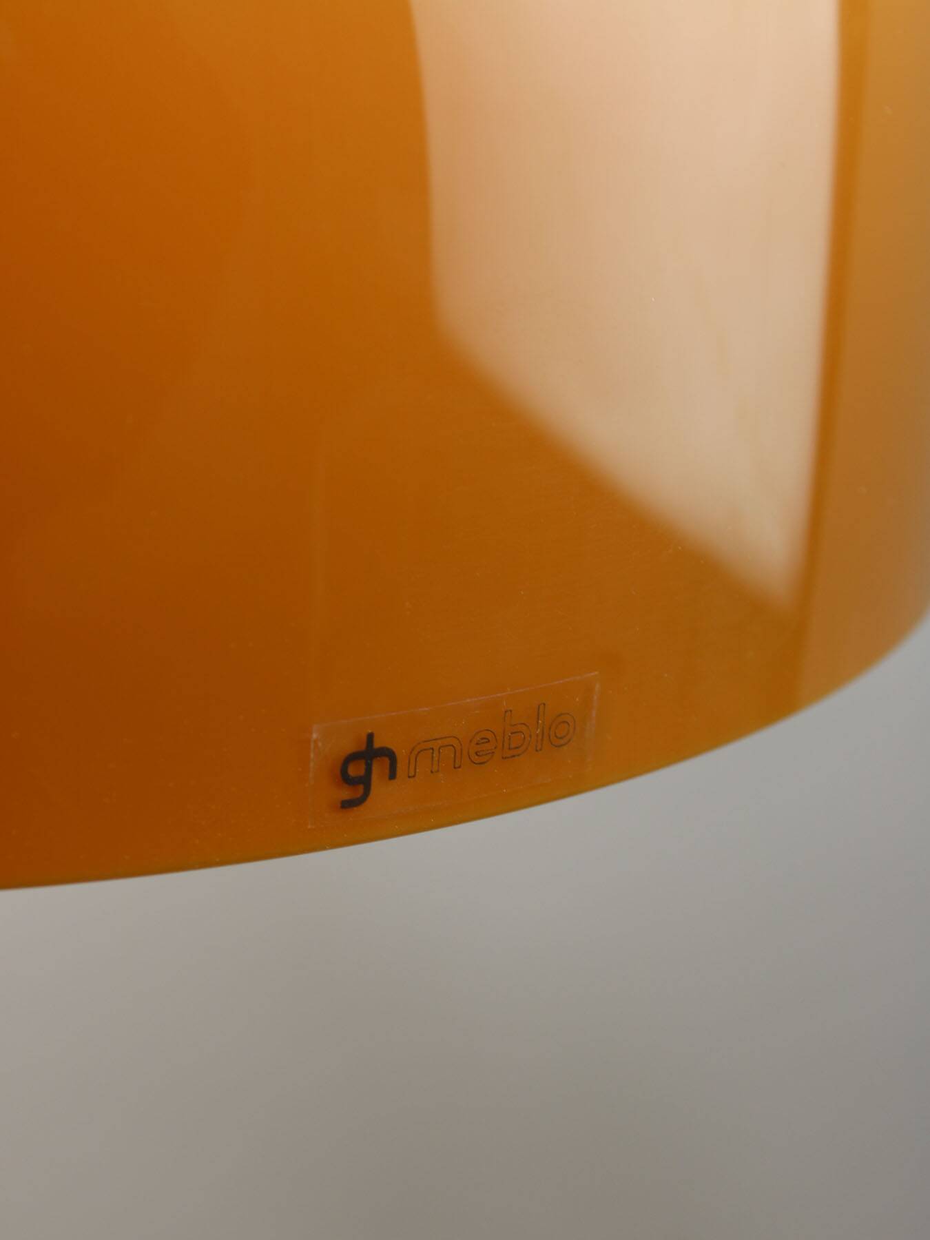 Space Age Brown Pendant Lamp from Guzzini, 1960s