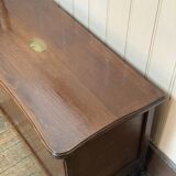 Old wooden chest from a rectory.