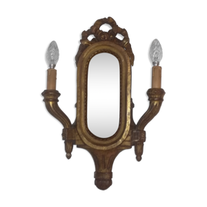 Applique miroir style Louis XVI