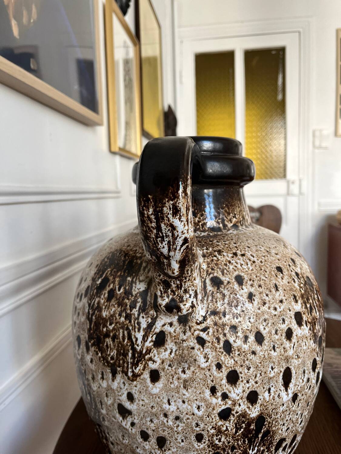 Vase XXL West Germany Fat Lava