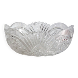 Crystal salad bowl