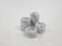 Set of four marble candle sticks, Italy 1970's