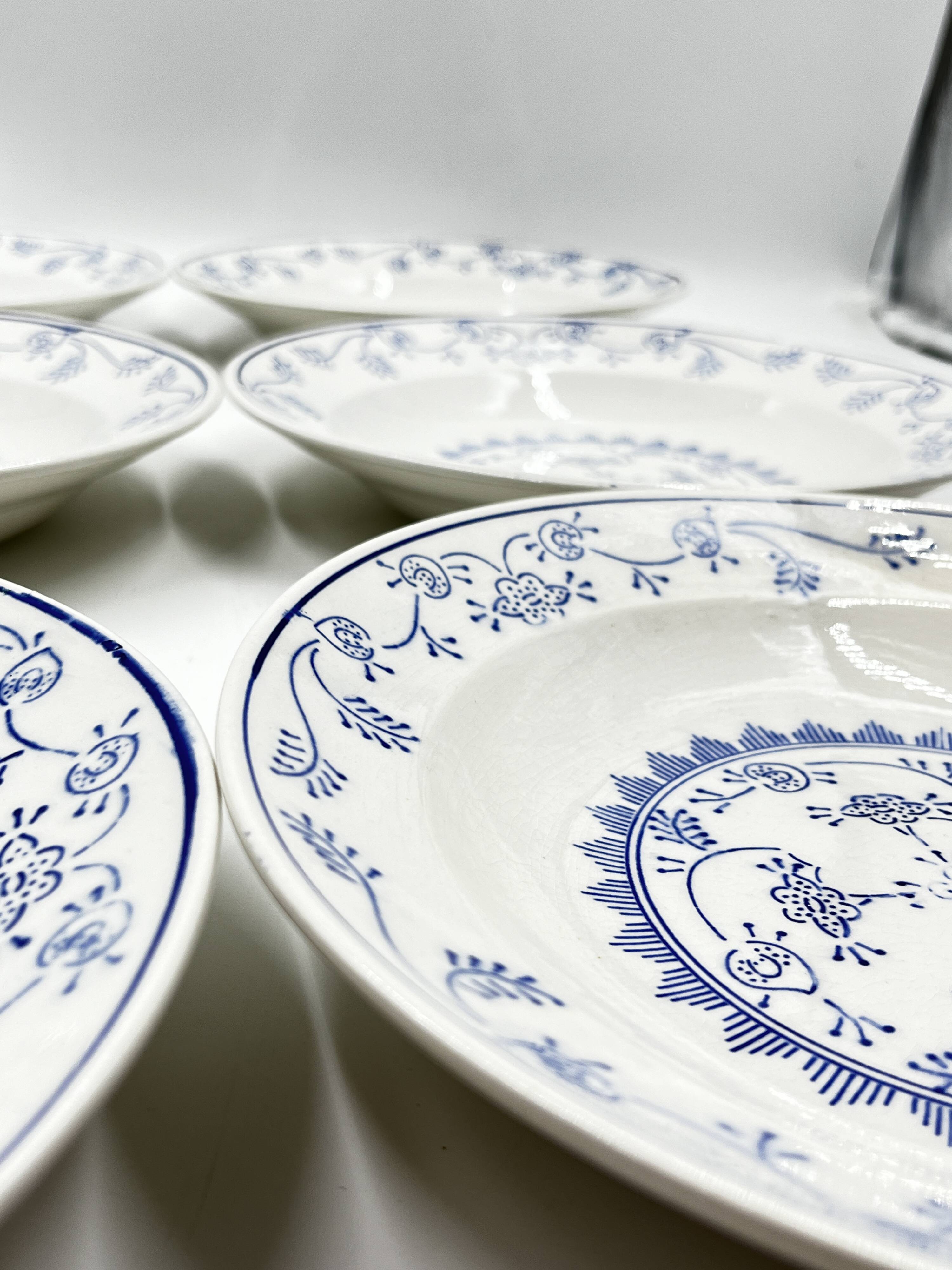 Lot de 6 assiettes creuses Villeroy&Boch