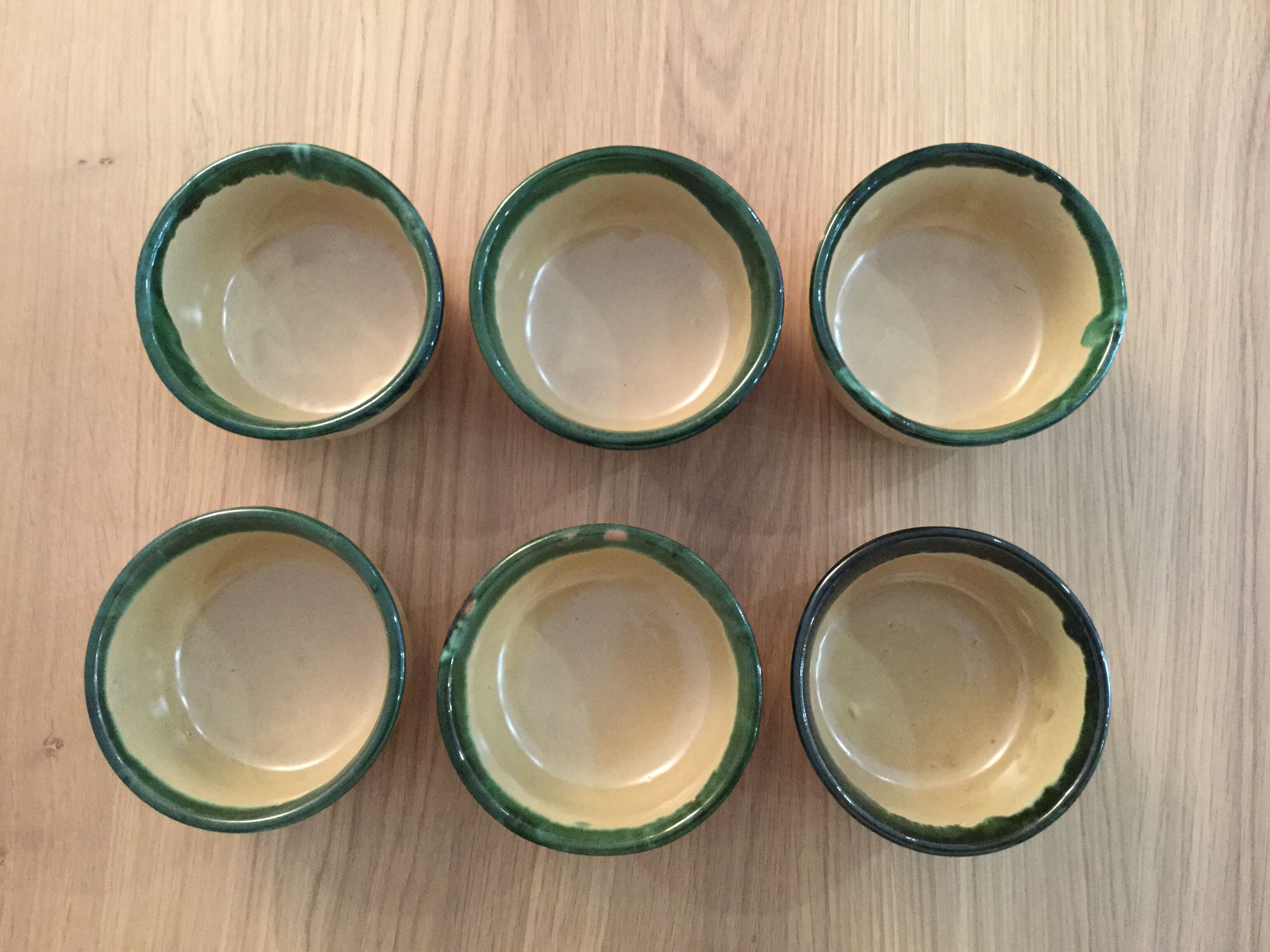 6 dessert cups
