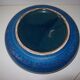 Aldo Londi coupe for Bitossi in "Rimini Blue" ceramic from the 1960s.
