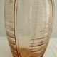 Art Deco vase pink glass