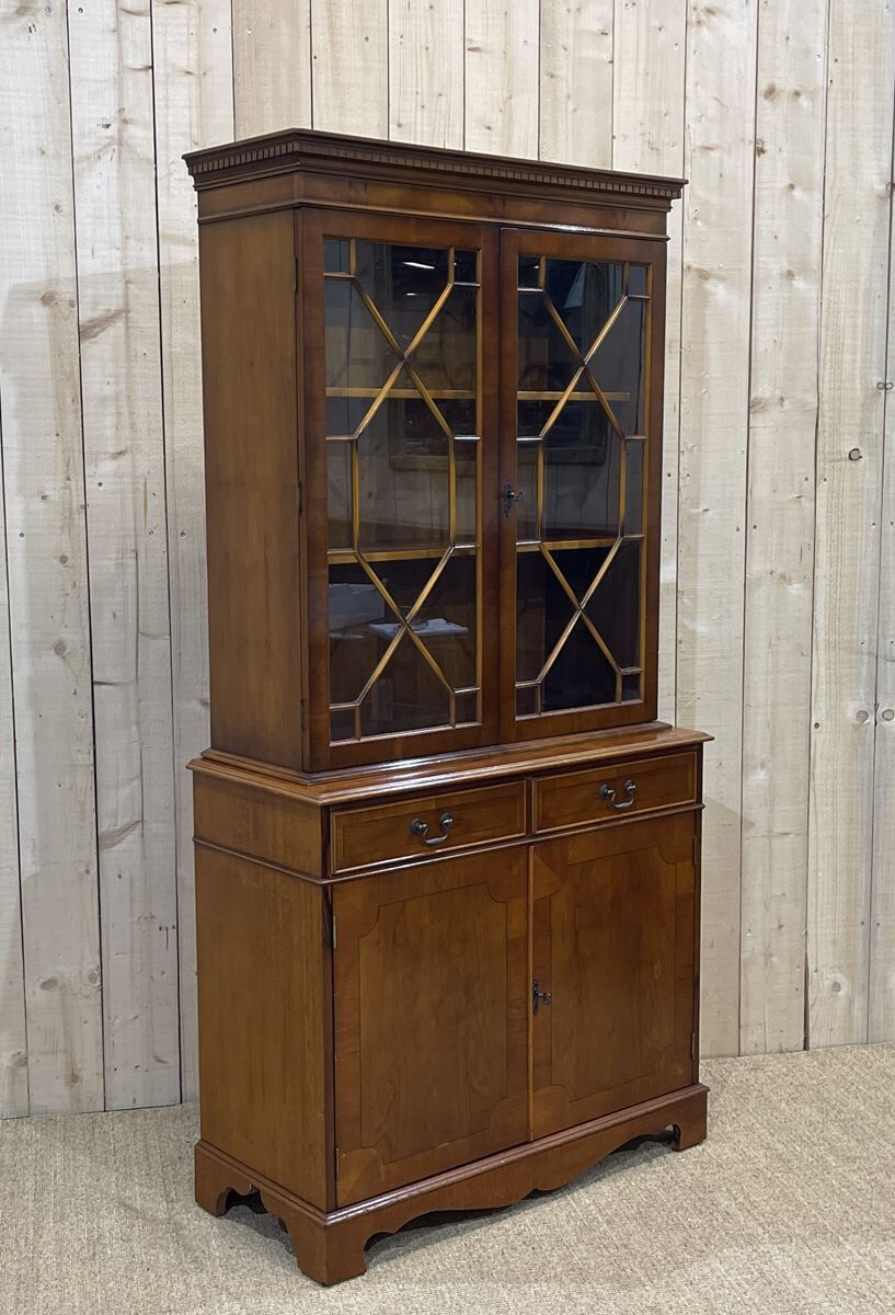 Buffet 2 English body glazed in yew - 1950s