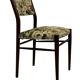 Vintage Dining Chair Flower Upholstery 1960s Teak