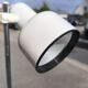 Vintage chrome floor lamp from 1970s