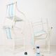 4 garden chairs "Sea side", Hugonet, 1970