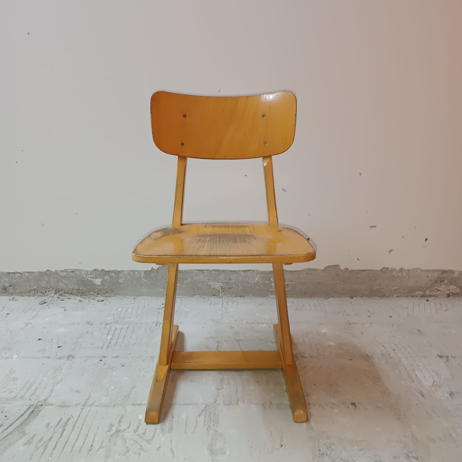 Casala vintage school chair 1960