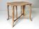 Natural rattan table, circa 1960-1970