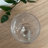 Verre à liqueur gravé