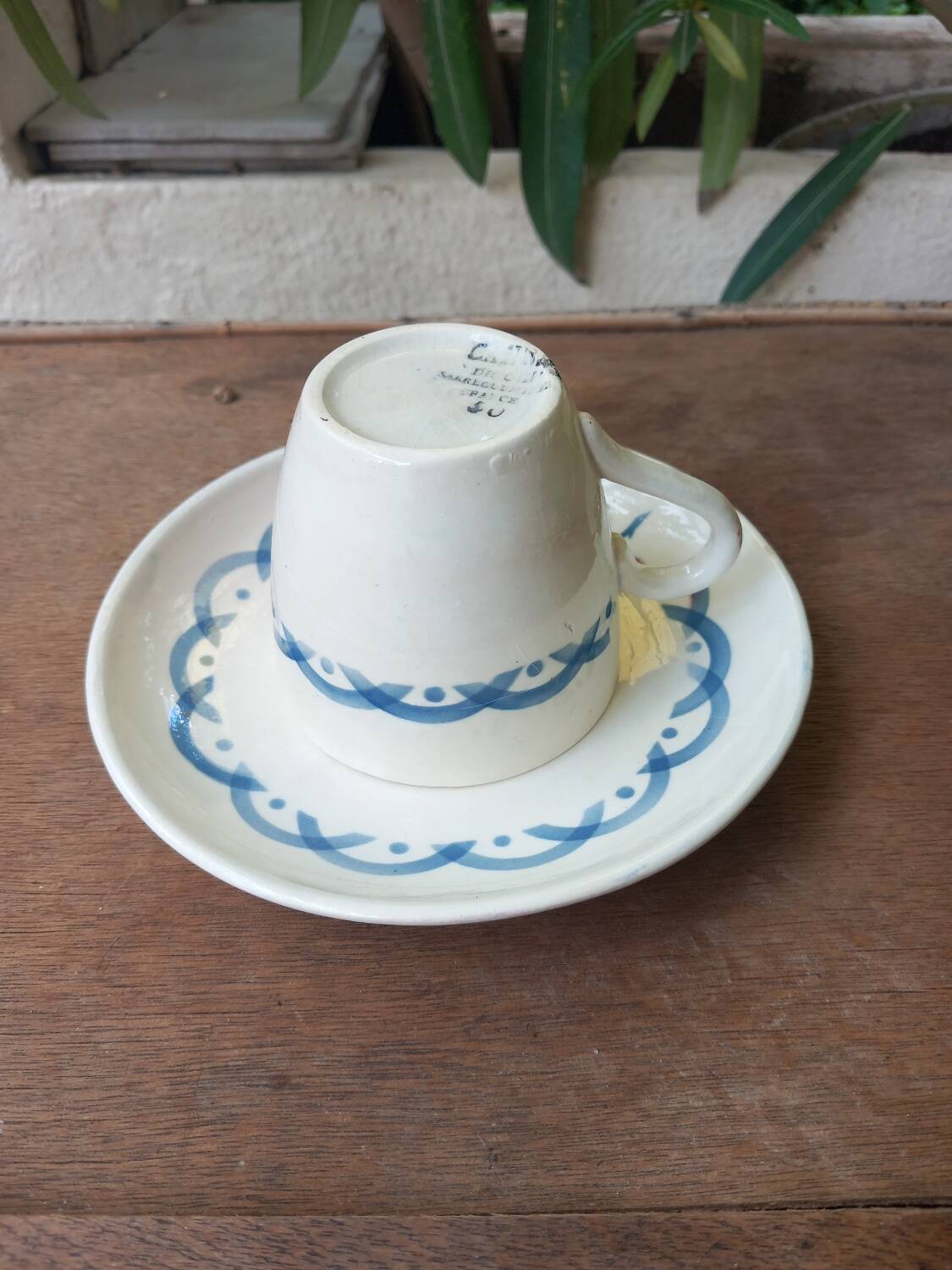 Digoin Sarreguemines Mug