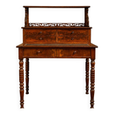 Napoleon III bonheur-du-jour in mahogany and mahogany veneer – 19th century contemporary elegance