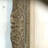 Wooden frame and patinated stucco XX century