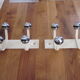 Pair of vintage coat racks