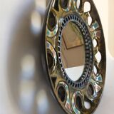 Ceramic mirror from the 1960s 32cm