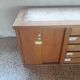 Cabinet with drawers 50 years, 450cm