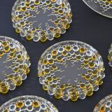 Dessert set from Walther Glass series "Boléro" 1960