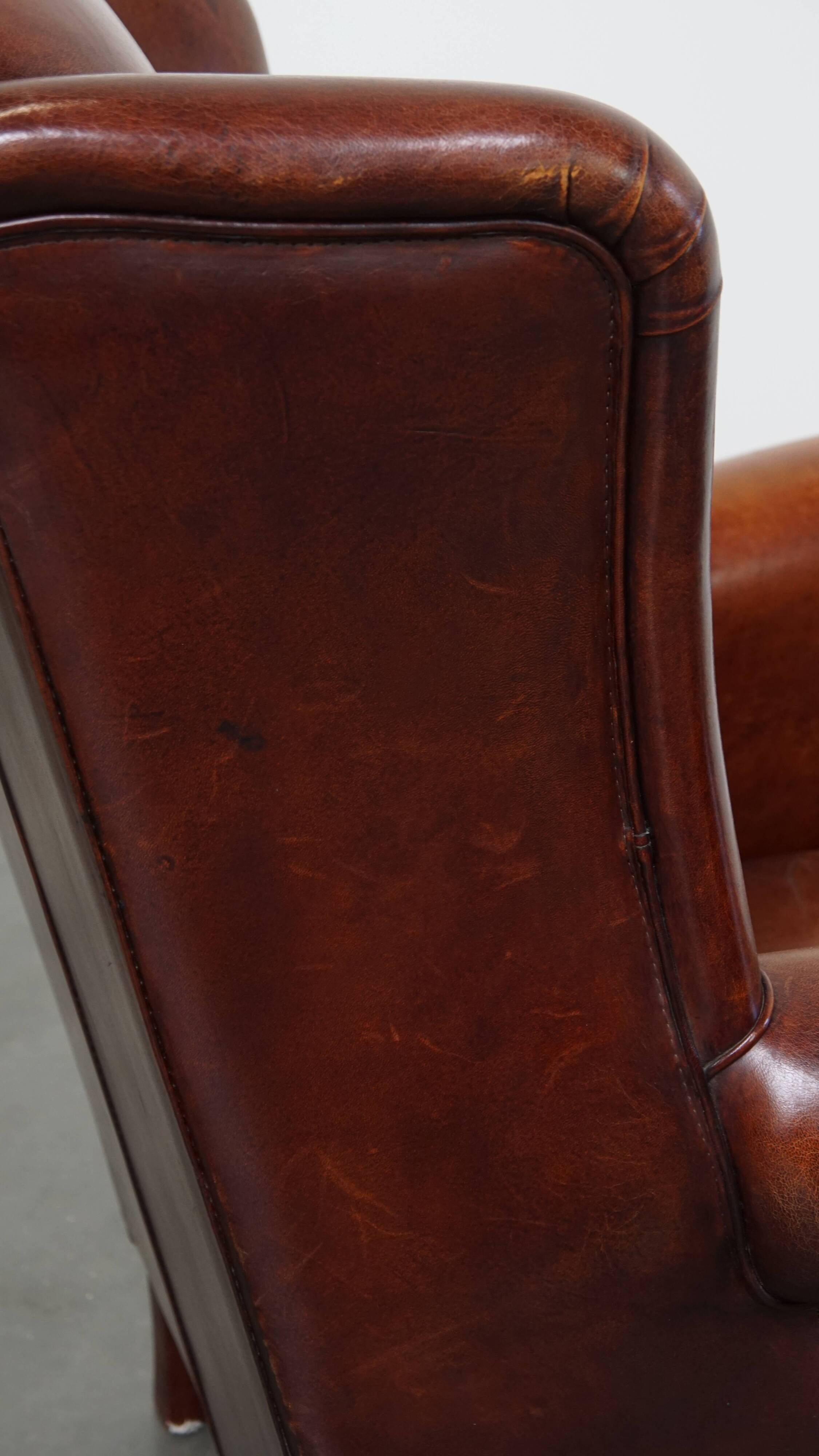 Sheepskin Wingback Chair